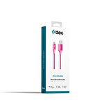 Ttec AlumiCable Micro USB Kablo Pembe 1.20 cm 2DK11P