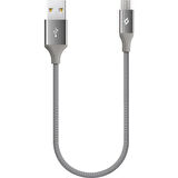 ttec AlumiCable Mini 30cm USB-A - Micro USB Şarj Kablosu