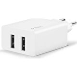 Ttec Smartcharger Duo Seyahat Şarj Aleti Çift Usb 2.4a Beyaz