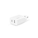 ttec SmartCharger Duo PD 32W Seyahat Hızlı Şarj Aleti USB-C + USB-A Beyaz 2SCS24B