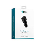 ttec SmartCharger Duo 3.1A Araç Şarj Aleti Çift USB.