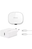 Ttec 2KS25B Aircharger M Kit Magsafe Uyumlu Kablosuz Pd 20w Seyahat Hızlı Şarj Aleti