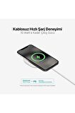 Ttec 2KS25B Aircharger M Kit Magsafe Uyumlu Kablosuz Pd 20w Seyahat Hızlı Şarj Aleti