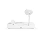 Ttec 2KS32B AirCharger Trio Up MagSafe Uyumlu 3ü 1 Arada iPhone + Apple Watch + AirPods Kablosuz Şarj Standı