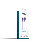 Alumicable Type-c Lightning Hızlı Şarj Kablosu 150cm Mor