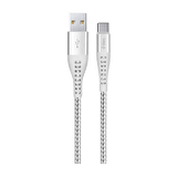 Ttec ExtremeCable Ekstra Dayanıklı Type C Şarj Kablosu 150cm Gümüş