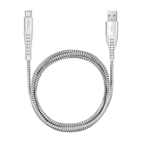 Ttec ExtremeCable Ekstra Dayanıklı Type C Şarj Kablosu 150cm Gümüş