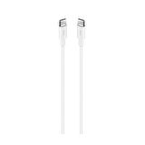 Ttec Type-C to Type-C 30cm 65W PD/QC Hızlı Şarj/Data Kablosu 2DK47B Beyaz