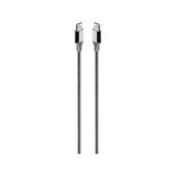 ttec AlumiCable USB-C - USB-C 150cm 100W PD/QC Hızlı Şarj/Data Kablosu Uzay Grisi