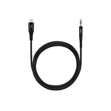 ttec Aux - USB-C Ses Kablosu 100cm Siyah