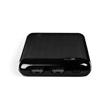 Ttec Powerslim 10000 mAh Hızlı Şarj Powerbank Siyah 