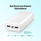 Ttec ReCharger 30000 mAh Hızlı Şarj Powerbank Siyah 