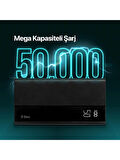 OULET Ttec Recharger Mega LCD 50.000 Mah Pd 20W Taşınabilir Hızlı Şarj Aleti / Powerbank