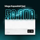 Ttec ReCharger Mega 50000 mAh Hızlı Şarj Powerbank Beyaz 
