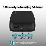 ttec ChargeUp 20.000mAh Taşınabilir Hızlı Şarj Aleti / Powerbank