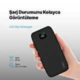 ttec ChargeUp LCD 20.000mAh Taşınabilir Hızlı Şarj Aleti / Powerbank