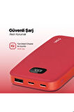 Ttec 2BB205GK ChargeUp LCD 10.000 mAh Taşınabilir Şarj Aleti / Powerbank