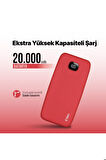 Ttec 2BB211GK ChargeUp LCD 20.000 mAh Taşınabilir Hızlı Şarj Aleti / Powerbank