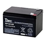 Ttec 12V 12Ah Bakımsız Kuru Akü (9/2022 Üretimi)