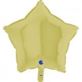 FOLYO BALON YILDIZ SARI MAT 18'' D.Ü 6TL