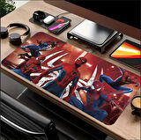 70X30 CM ÖRÜMCEK ADAM TEMALI KAYDIRMAZ TABAN SPEED YÜZEY OYUNCU MOUSE PAD GAMİNG