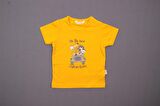 Mini Damla T-Shirt Safari Sarı
