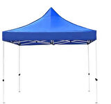 Otomatik Gazebo Çardak 300 X 300 Cm Tente Teras Bahçe Kamelyası Gölgelik Mavi