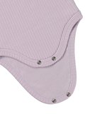 Minidamla Kısa Kol Basic 3'lü set 1-18  Ay Çıtçıtlı Badi - Pembe