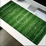 70X30 CM FUTBOL SAHASI TEMALI KAYDIRMAZ TABAN SPEED YÜZEY OYUNCU MOUSE PAD GAMİNG