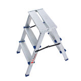 Rita Twin Galvanizli Çift Çıkışlı Katlanabilir Merdiven-RM-613