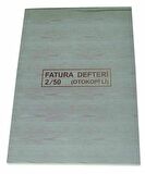 Dilman Fatura Defteri Otokopili 3 Nüsha 2/50 