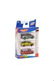 Speed Car 3'lü Metal Die-cast Araba Hot Wheels Benzeri Oyuncak Model Araba Seti