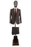 Yelekli Takım Elbise Slim Fit Erkek