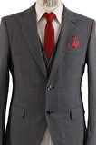 Yelekli Takım Elbise Slim Fit