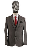 Yelekli Takım Elbise Slim Fit