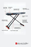 Harbinger Yeni Nesil MM161 PremiumBoard Ütü Masası