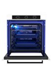 Luxell 88 Litre Süper Kristal Beyaz Ankastre Set New Series