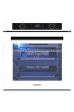 Luxell 88 Lt Platınum Beyaz Ankastre Set