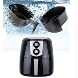Kumtel HAF-03 Yağsız Airfryer Siyah