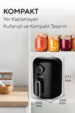 Kumtel Fastfryer HAF-05 Airfryer 2 lt Yağsız Fritöz