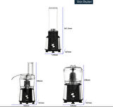 KUMTEL MUTFAK ROBOTU 3 in 1