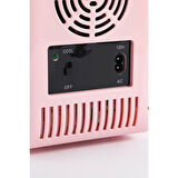 Kumtel Mini İçecek ve Kozmetik Buzdolabı 4L HMFR01 Pembe