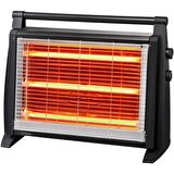Luxell Lx-2831 1500 W Termostatlı Elektrikli Zemin Tipi Quartz Soba 12 m2