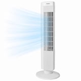 Kumtel KTF-258W Kule Tipi 50W Zaman Ayarlı 3 Hız Kademeli Sessiz Vantilatör