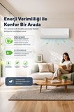 Kumtel Hinoki KMSAC-12 12.000 Btu A++ Inverter Duvar Tipi Split Klima (Montaj Dahil)