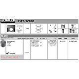 Psa Piston Segman 82.20mm Std 0.20 Kisa Partner Scudo Berlingo Expert Jumpy Dw8 Dw8b - Yenmak 31-03878-001