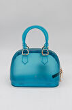 Kriste Bell Kadın Omuz Askılı Silikon Çapraz Çanta KB 996 - Mavi