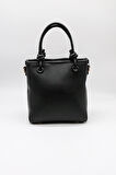 Kriste Bell İthal Kadın El ve Omuz Çantası KB045 - Siyah