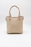 Kriste Bell İthal Kadın El ve Omuz Çantası KB045 - Bej