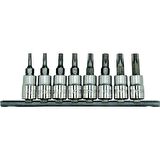 Rico RC7023 1/4" Lokmalı Torx Uç Seti Takımı 8 Parça (37L)